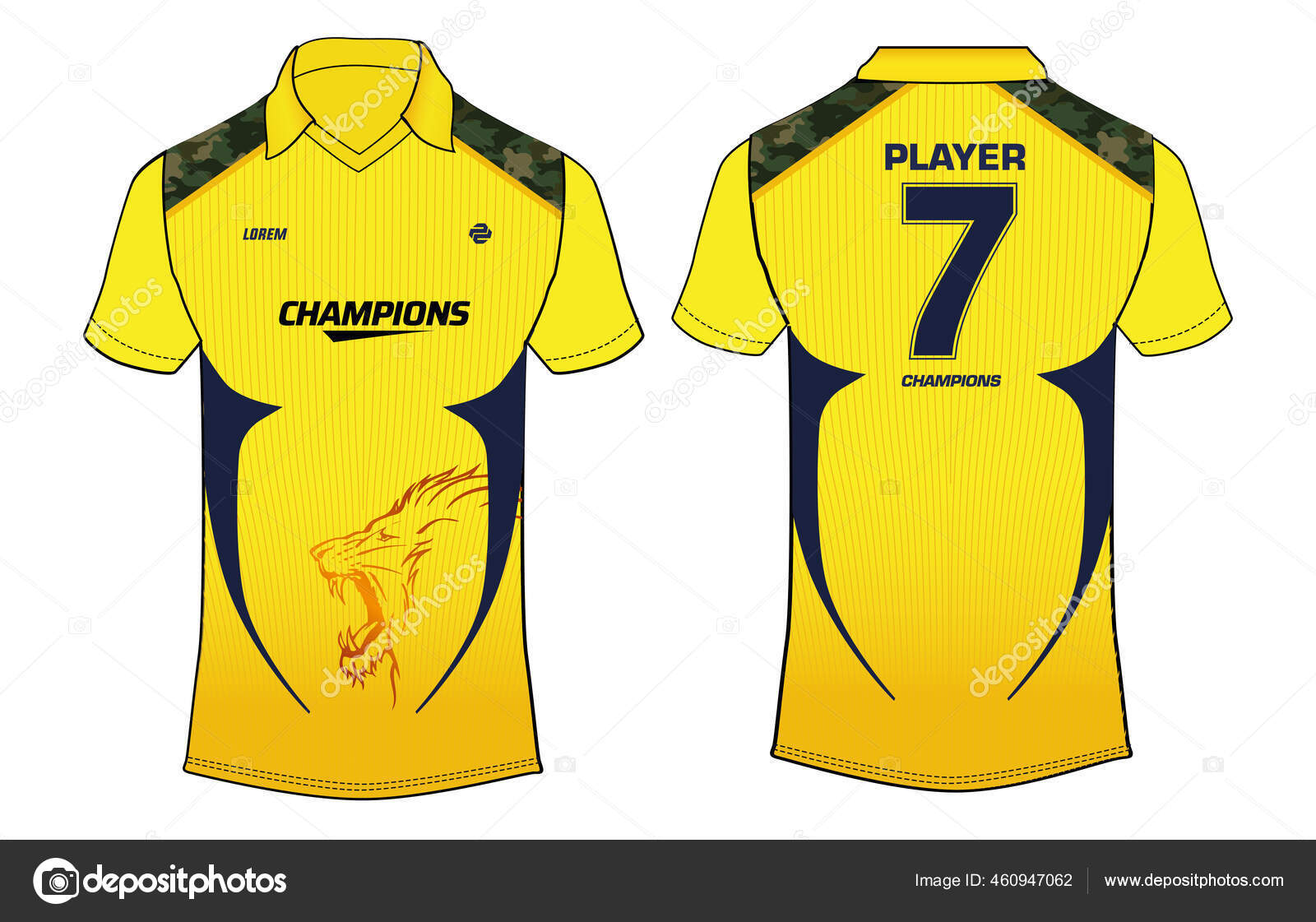 Rugby Shirt Template | lupon.gov.ph