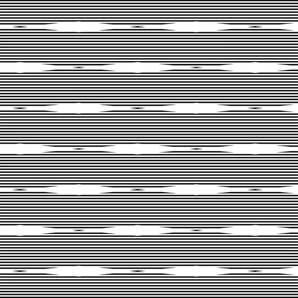 Nahtloser Geometrischer Streifenmustervektor Auf Schwarzem Hintergrund Für Stoff Und Textildruck — Stockvektor