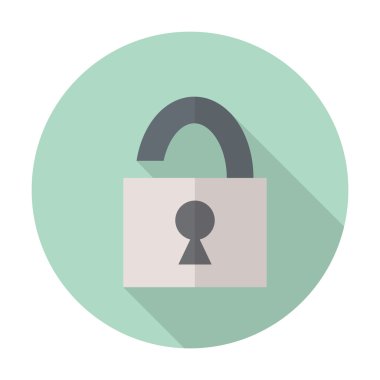 kilit simgesi illüstrasyon