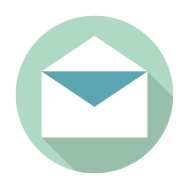 zarf simgesi illüstrasyon