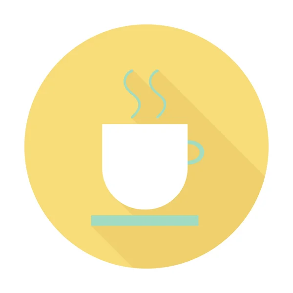 Forró kávét ikon illusztráció — Stock Vector
