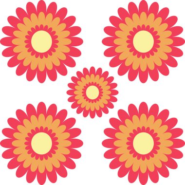 Kırmızı çiçek çiçekler