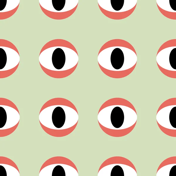 Padrão com olhos abstratos —  Vetores de Stock