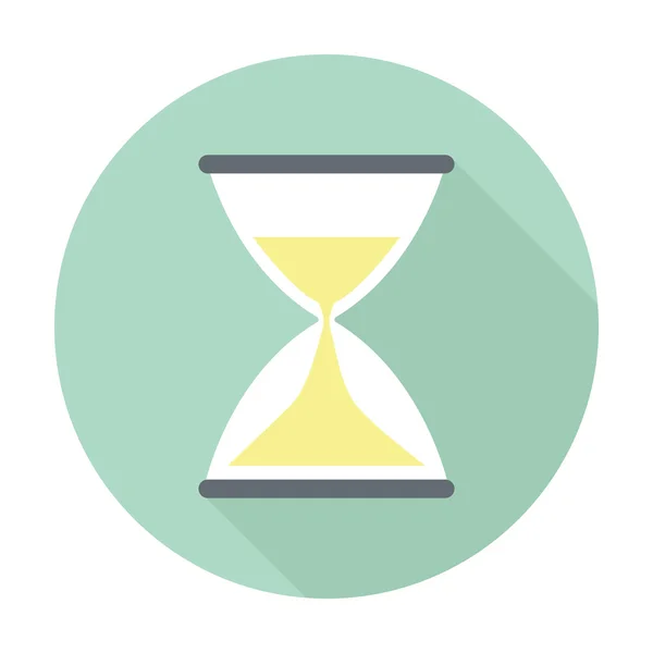 Reloj de arena icono de tiempo — Vector de stock