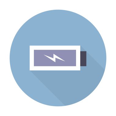 Pil simgesi illüstrasyon