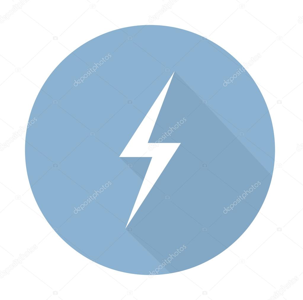 Lightning icon illustration