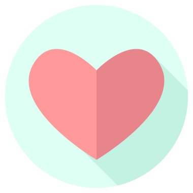 kalp simgesi illüstrasyon