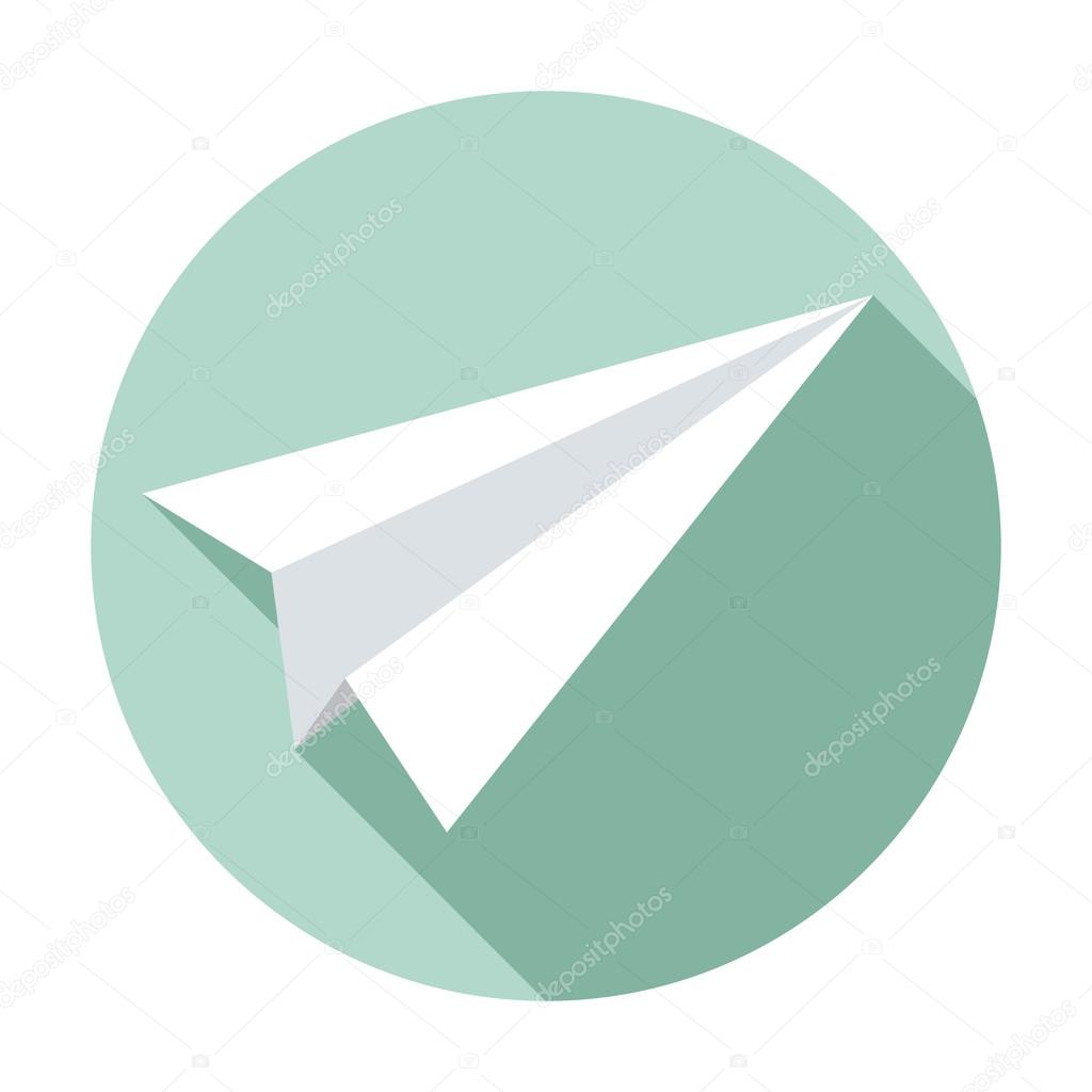 Airplane icon vector illustration