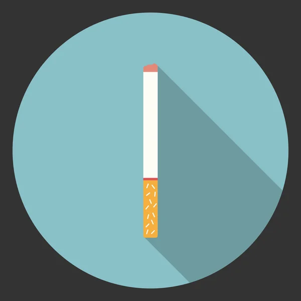 Sigaret pictogram illustratie — Stockvector