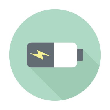 Pil simgesi illüstrasyon