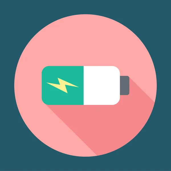 Illustration zum Batterie-Symbol — Stockvektor