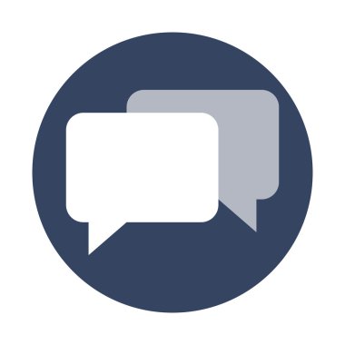 konuşma balonları simgesi