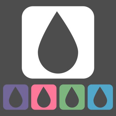 damla öğeleri simgeler koleksiyonu