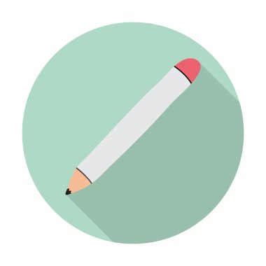 kurşun kalem simgesi illüstrasyon