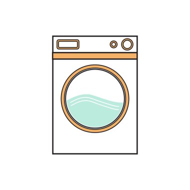 çamaşır makinesi simgesi