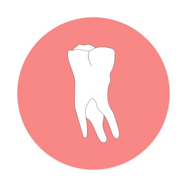 Diş simgesi llustration
