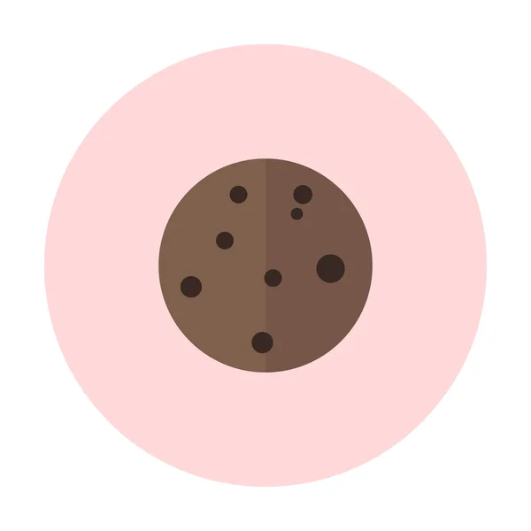 Ícone de biscoito de chocolate —  Vetores de Stock