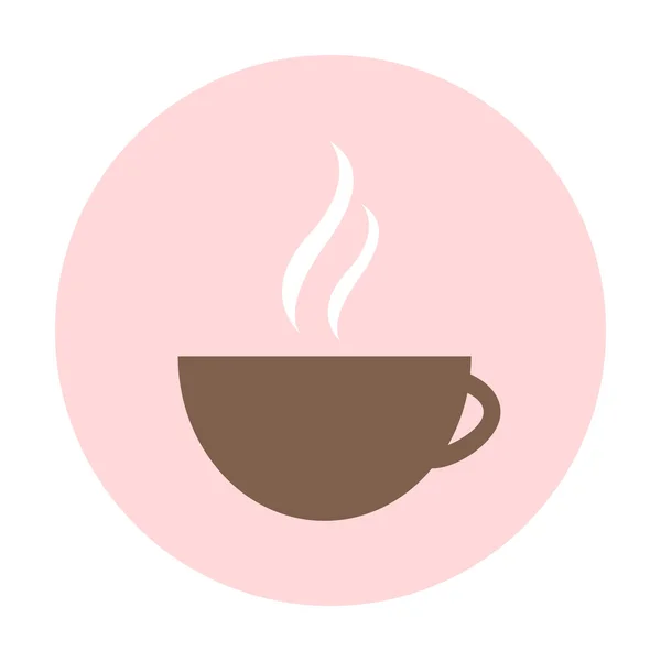 Forró kávé illusztráció — Stock Vector