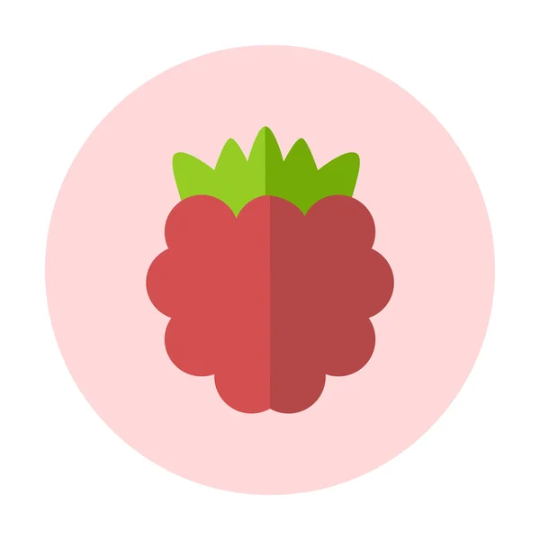 Icono de frambuesa fresca — Vector de stock