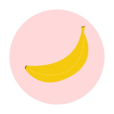 Muz Meyvesi illüstrasyonu