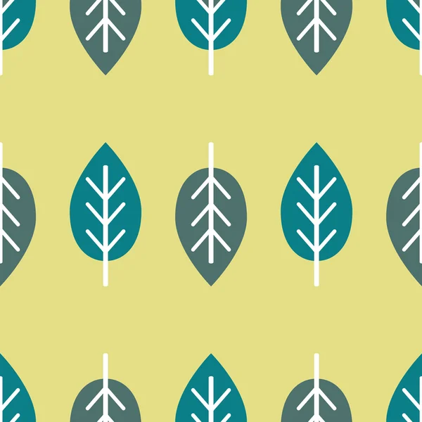 Leaves  seamless pattern — Stock Vector