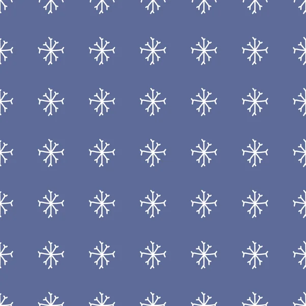 Χειμώνα μοτίβο με νιφάδες χιονιού — Διανυσματικό Αρχείο