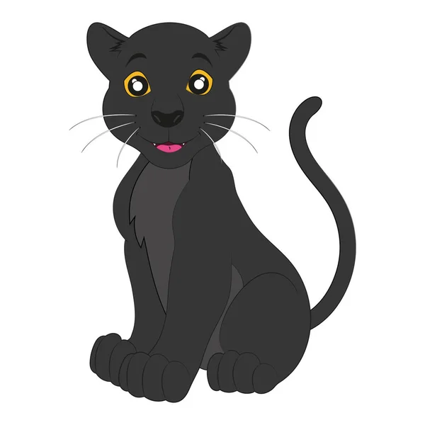 Ilustración Black Panther — Vector de stock