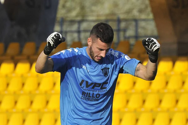 Lorenzo Montip Giocatore Benevento Durante Partita Del Campionato Italiano Serie — Foto Stock