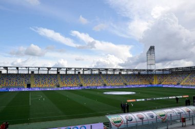 Stadyum Benito Stirpe, Frosinone maçında boştu - Serie B takımının Cremonese 0-2 'si 7 / 03 / 2020' de kapalı kapılar ardında oynadı.
