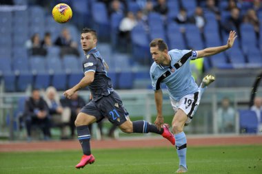 Lazio - Spal 5-1 02 / 02 / 2020, stadio olimpico, lega calcio serieA, Gabriel Strefezza - Senad Luli