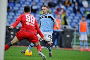 Lazio - Spal 5-1 02 / 02 / 2020, stadio olimpico, lega calcio serieA, Manuel Lazzar