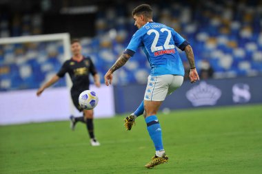 Napoli 'li Giovanni Di Lorenzo, Napoli' deki San Paolo Stadyumu 'nda oynanan Napoli - Ceneviz maçı final maçı 6-0 arasında oynanan İtalya SerieA maçında oynadı..