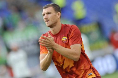 Roma - Sassuolo 4-2; Stadio Olimpico lega calcio serieA 15 / 09 / 2019; Edin dzek
