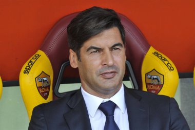Roma - Cagliari 1-1-06 / 10 / 2019 Stadio olimpico, Paulo Fonsec