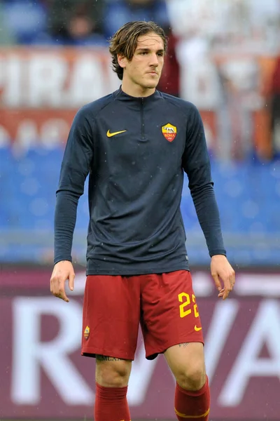 Roma Brescia Stadio Olimpico 2019 Lega Calcio Seriea Nicol Zaniol — Zdjęcie stockowe