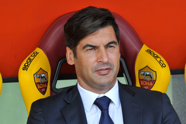 Рим - Кальяри 1-1 06 / 10 / 2019 стадион olimpico, Пауло Фонсек