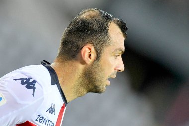 Turin, İtalya, 16 Temmuz 2020, Cenova 'nın Pandev Goran oyuncusu, Turin v Cenova final maçı 3-0, Olimpiyat stadyumu Grande Torino' da oynandı.