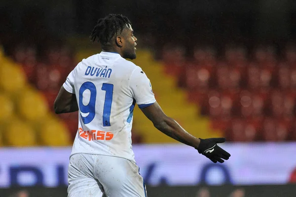 Duvan Zapata Jugador Atalanta Durante Partido Liga Italiana Fútbol Serie — Foto de Stock