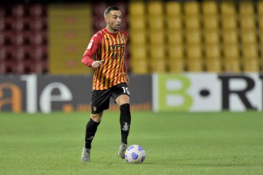 Benevento 'lu Roberto Insigne, Benevento ile Empoli arasındaki İtalya Kupası maçında, Benevento' daki Ciro Vigorito Stadyumu 'nda oynanan maçın final maçı 2-4 oldu. İtalya, 28 Ekim 2020.