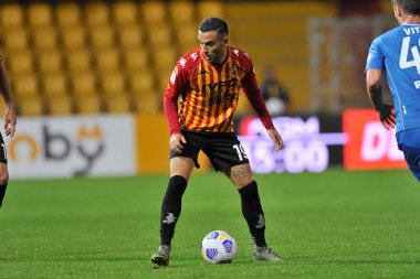 Benevento 'lu Roberto Insigne, Benevento ile Empoli arasındaki İtalya Kupası maçında, Benevento' daki Ciro Vigorito Stadyumu 'nda oynanan maçın final maçı 2-4 oldu. İtalya, 28 Ekim 2020.