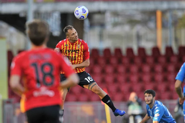 Riccardo Improta Jugador Benevento Durante Partido Copa Italia Entre Benevento — Foto de Stock