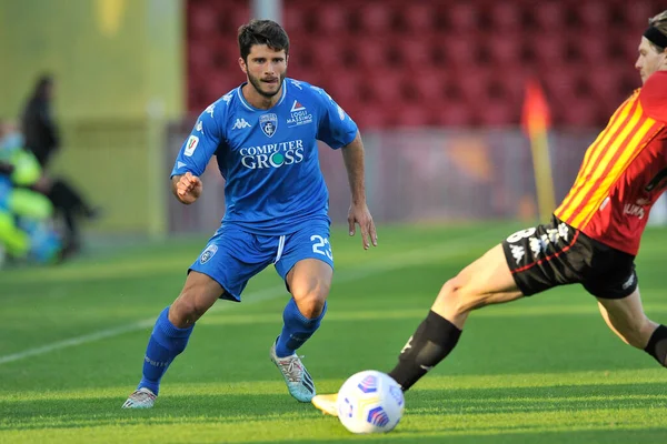 Davide Zappella Jogador Empoli Durante Jogo Copa Itália Entre Benevento — Fotografia de Stock