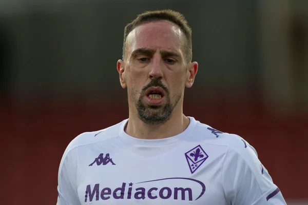 Benevento Italia Marzo 2021 Franck Ribery Jugador Benevento Durante Partido —  Fotos de Stock