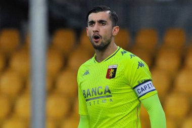 Benevento 'daki Ciro Vigorito Stadyumu' nda oynanan Benevento-Genoa maçında Filippo Inzaghi takımının teknik direktörü Serie A, Benevento-Genoa maçında 2-0 yenildi. İtalya, 20 Aralık 2020. 