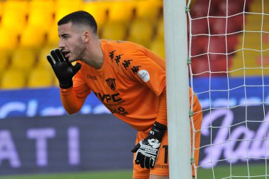 Benevento 'daki Ciro Vigorito Stadyumu' nda oynanan Benevento-Genoa maçında Filippo Inzaghi takımının teknik direktörü Serie A, Benevento-Genoa maçında 2-0 yenildi. İtalya, 20 Aralık 2020. 