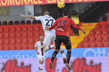 Benevento 'daki Ciro Vigorito Stadyumu' nda oynanan Benevento-Genoa maçında Filippo Inzaghi takımının teknik direktörü Serie A, Benevento-Genoa maçında 2-0 yenildi. İtalya, 20 Aralık 2020. 