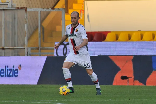 Filippo Inzaghi Coach Van Benevento Tijdens Wedstrijd Van Italiaanse Voetbalcompetitie — Stockfoto