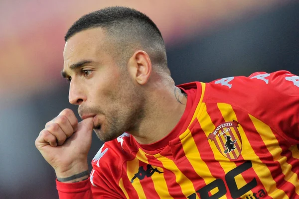 Benevento 'daki Ciro Vigorito Stadyumu' nda oynanan Benevento-Genoa maçında Filippo Inzaghi takımının teknik direktörü Serie A, Benevento-Genoa maçında 2-0 yenildi. İtalya, 20 Aralık 2020. 