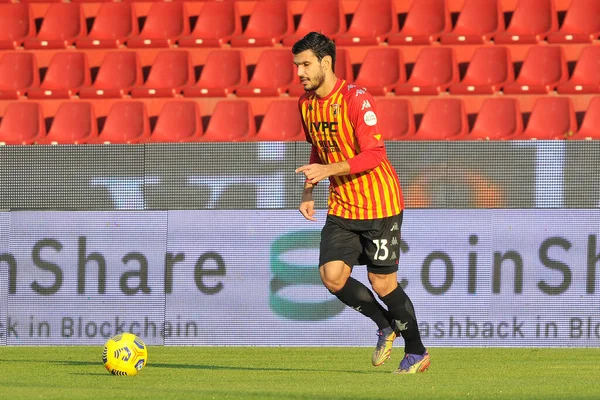 Benevento Daki Ciro Vigorito Stadyumu Nda Oynanan Benevento Genoa Maçında — Stok fotoğraf