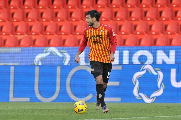 Filippo Inzaghi Treinador Benevento Durante Jogo Liga Italiana Futebol Serie — Fotografia de Stock